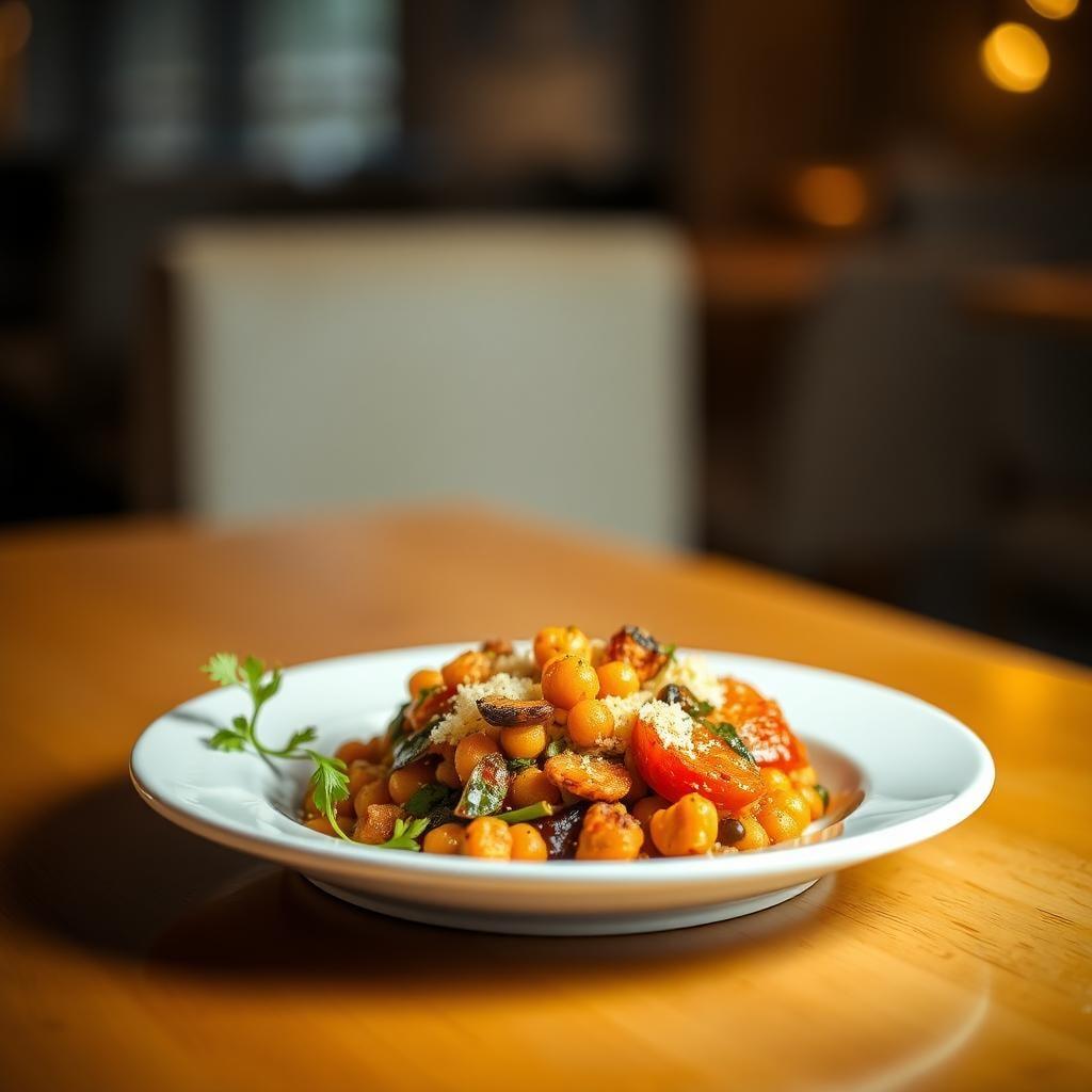 Mediterranean Vegetable & Chickpea Bake Mediterranean Vegetable & Chickpea Bake