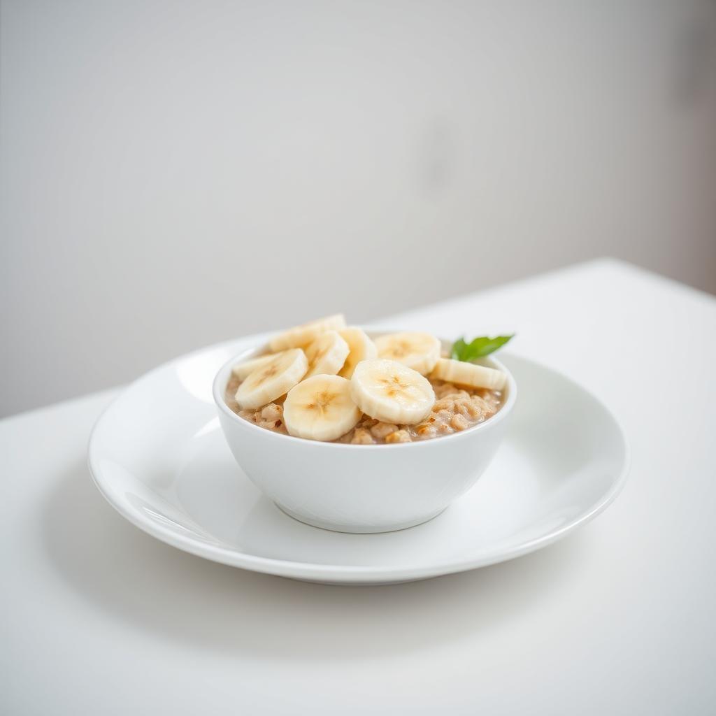 Quick Banana Oatmeal Bowl Quick Banana Oatmeal Bowl