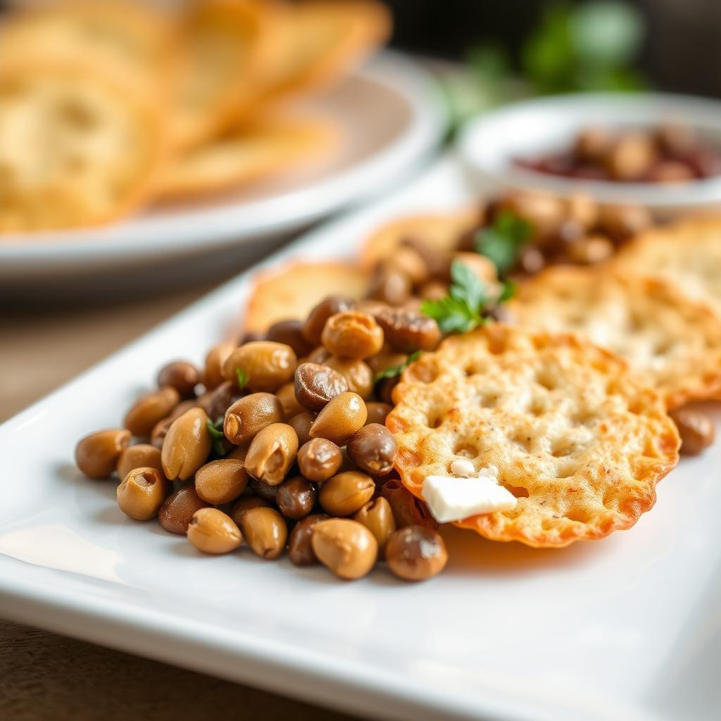 Spiced Pepitas & Cheese Crisps Spiced Pepitas & Cheese Crisps