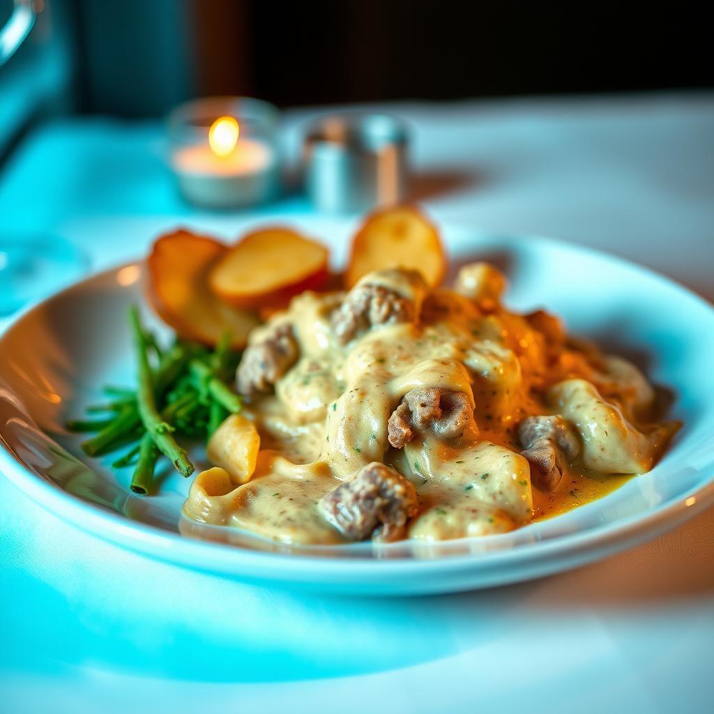 Creamy Beef Stroganoff Creamy Beef Stroganoff