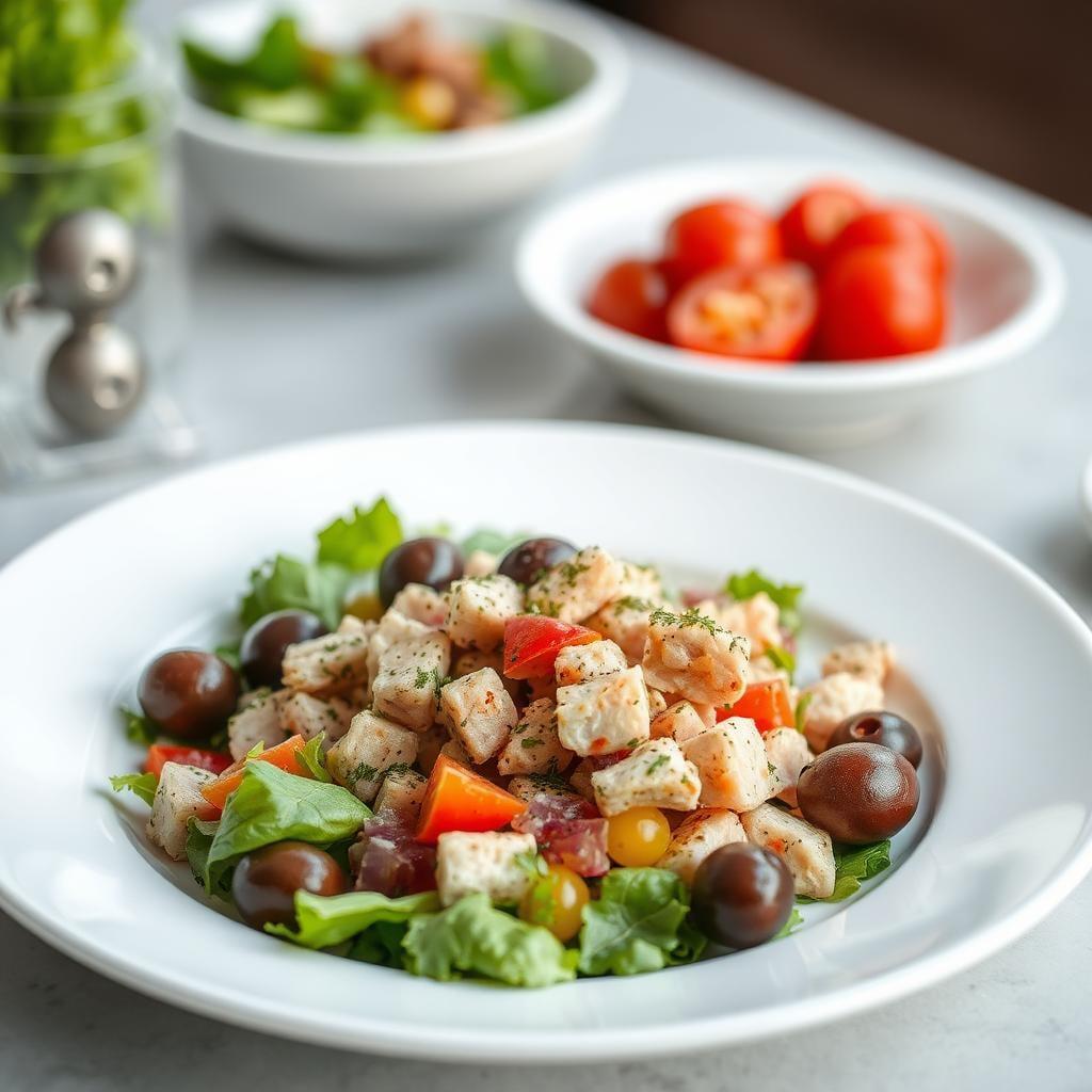 Mediterranean Tuna Salad with Olives Mediterranean Tuna Salad with Olives