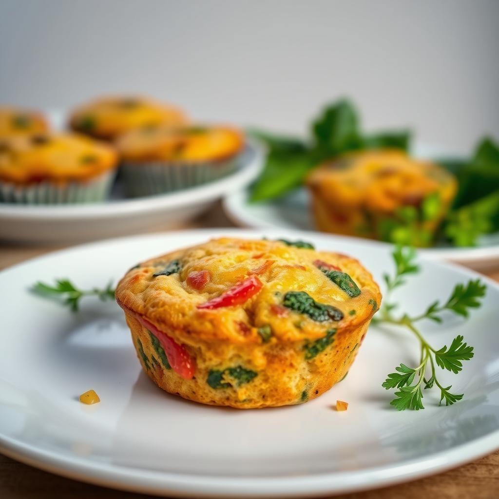 Savory Vegetable Breakfast Muffins Savory Vegetable Breakfast Muffins