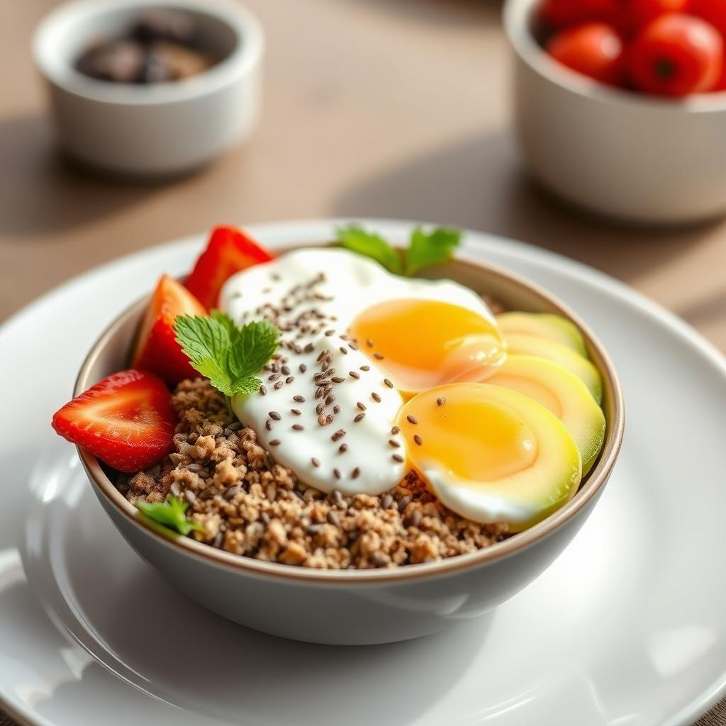 Protein-Packed Chia Seed Breakfast Bowl Protein-Packed Chia Seed Breakfast Bowl