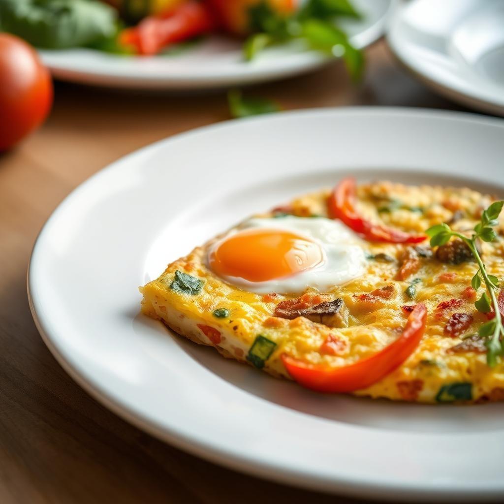 Mediterranean Vegetable Egg Frittata Mediterranean Vegetable Egg Frittata