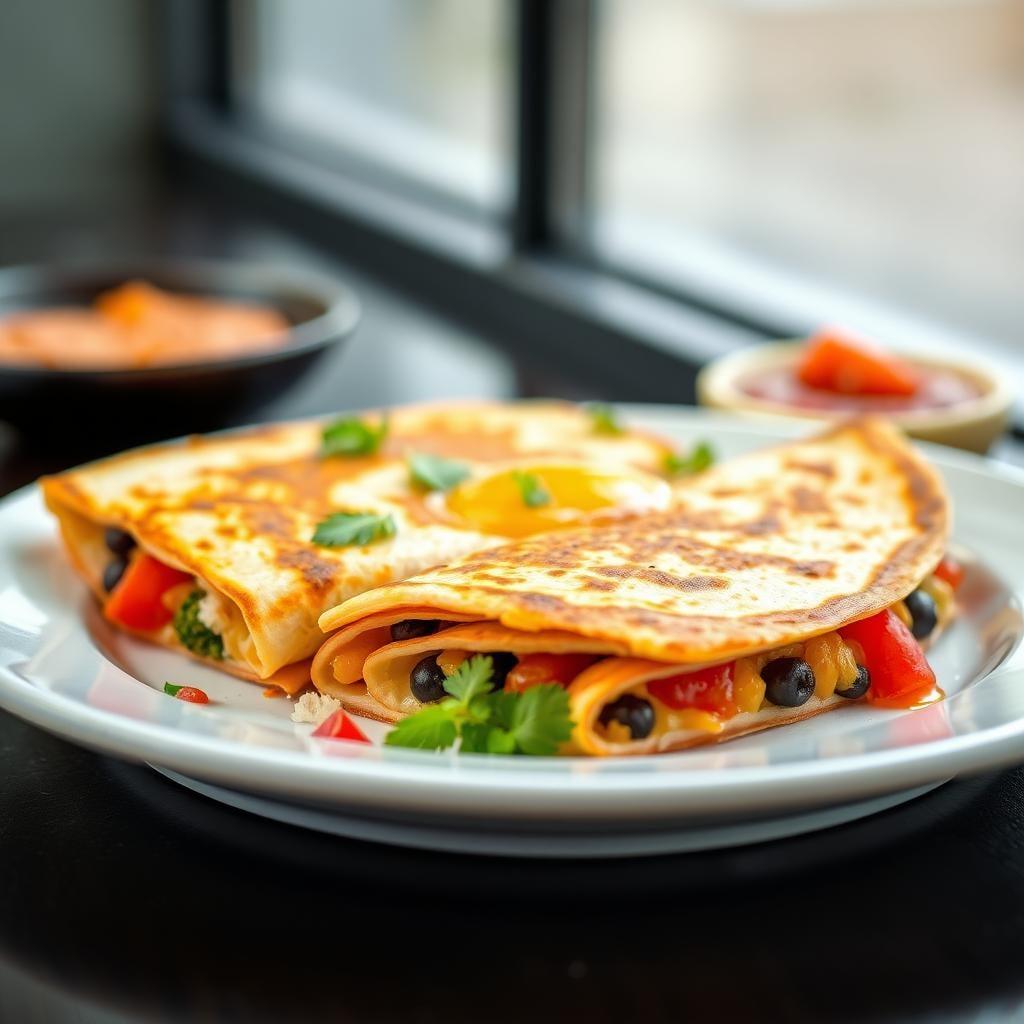 Savory Breakfast Quesadillas Savory Breakfast Quesadillas