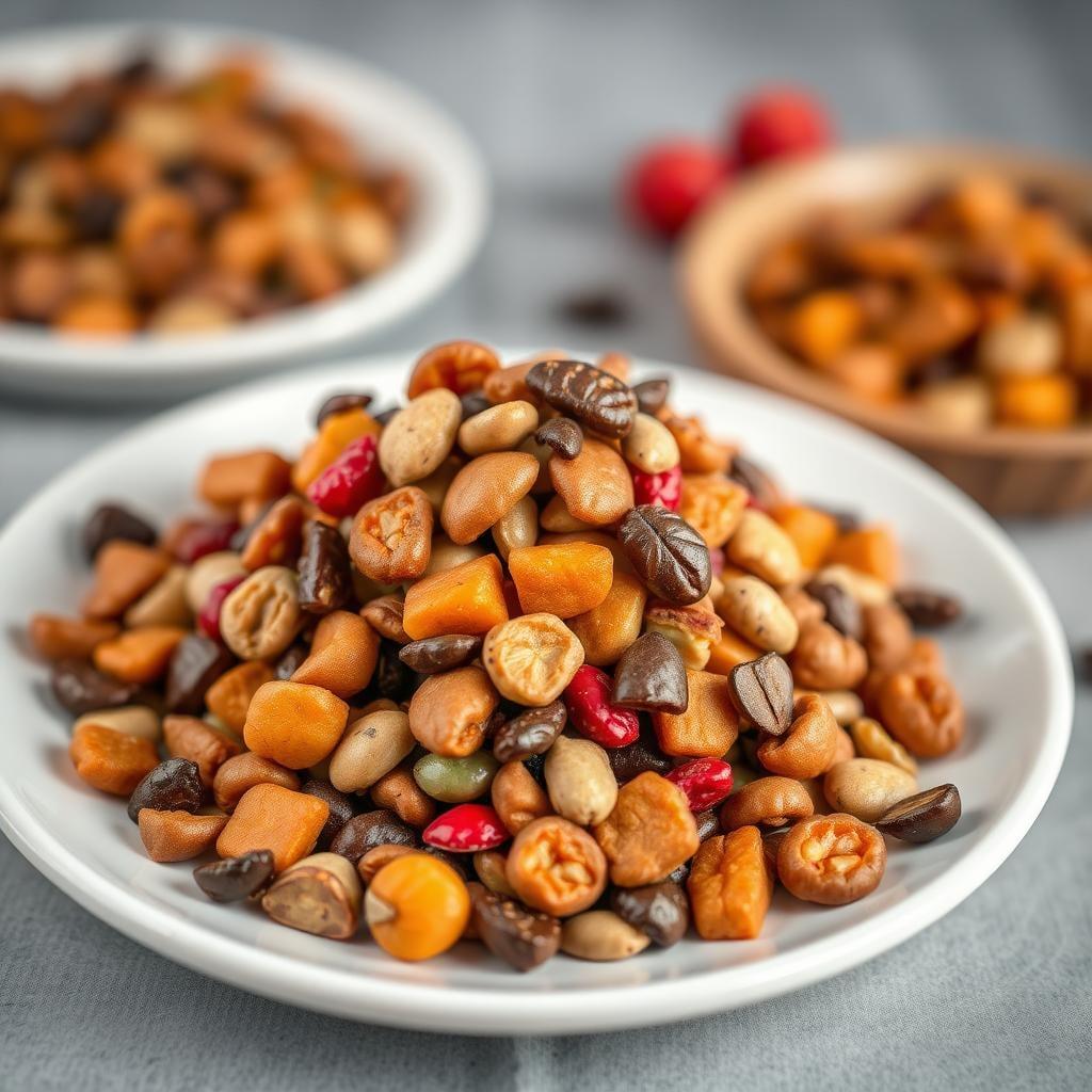 Homemade Trail Mix with Dried Fruits & Seeds Homemade Trail Mix with Dried Fruits & Seeds