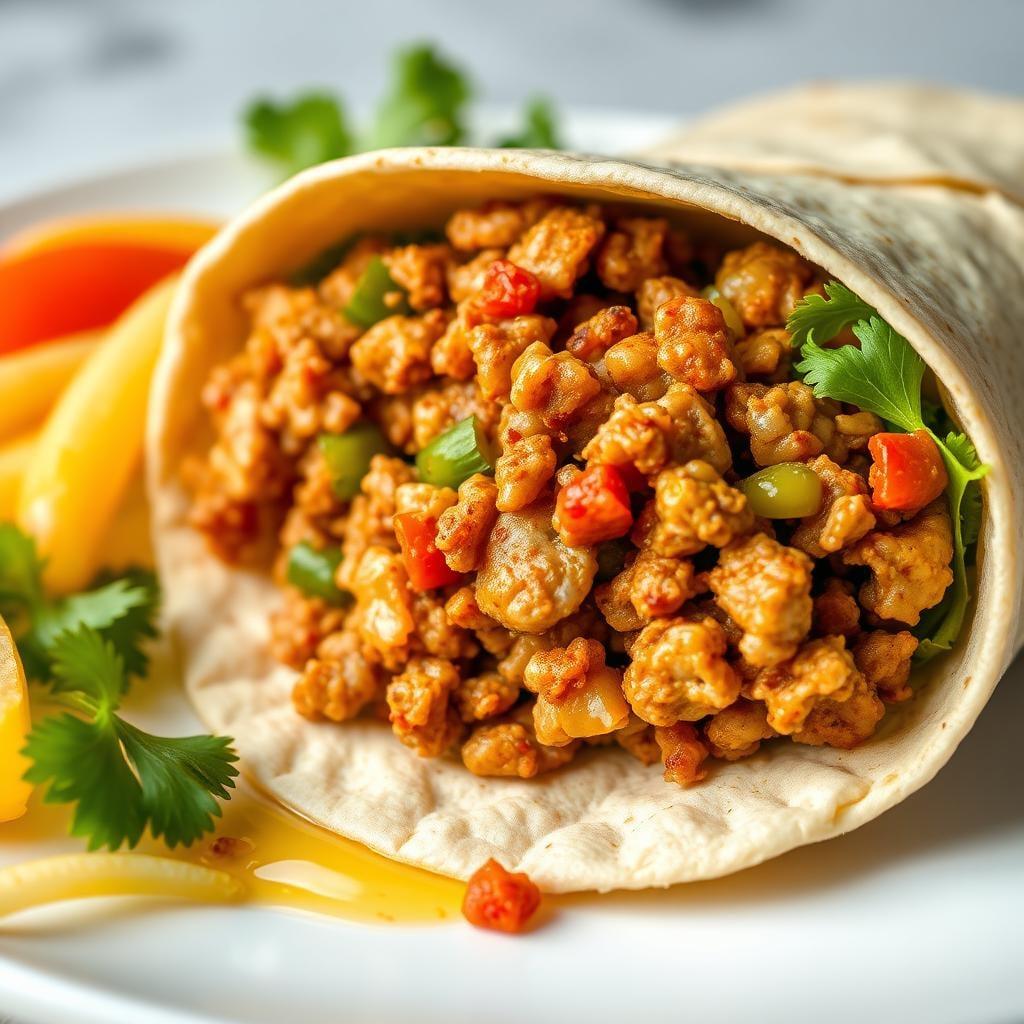 Hearty Ground Turkey Wrap Hearty Ground Turkey Wrap