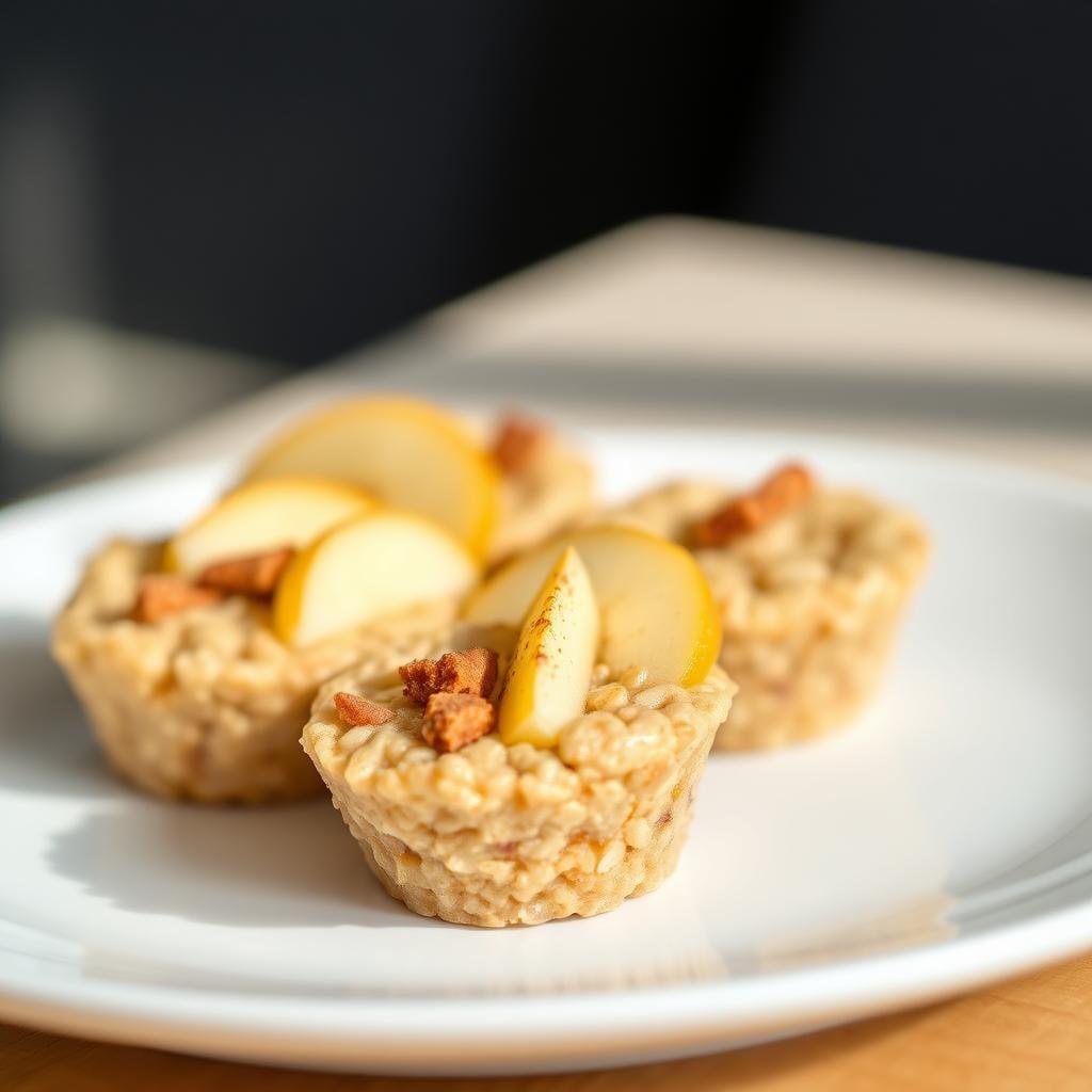Apple Cinnamon Baked Oatmeal Cups