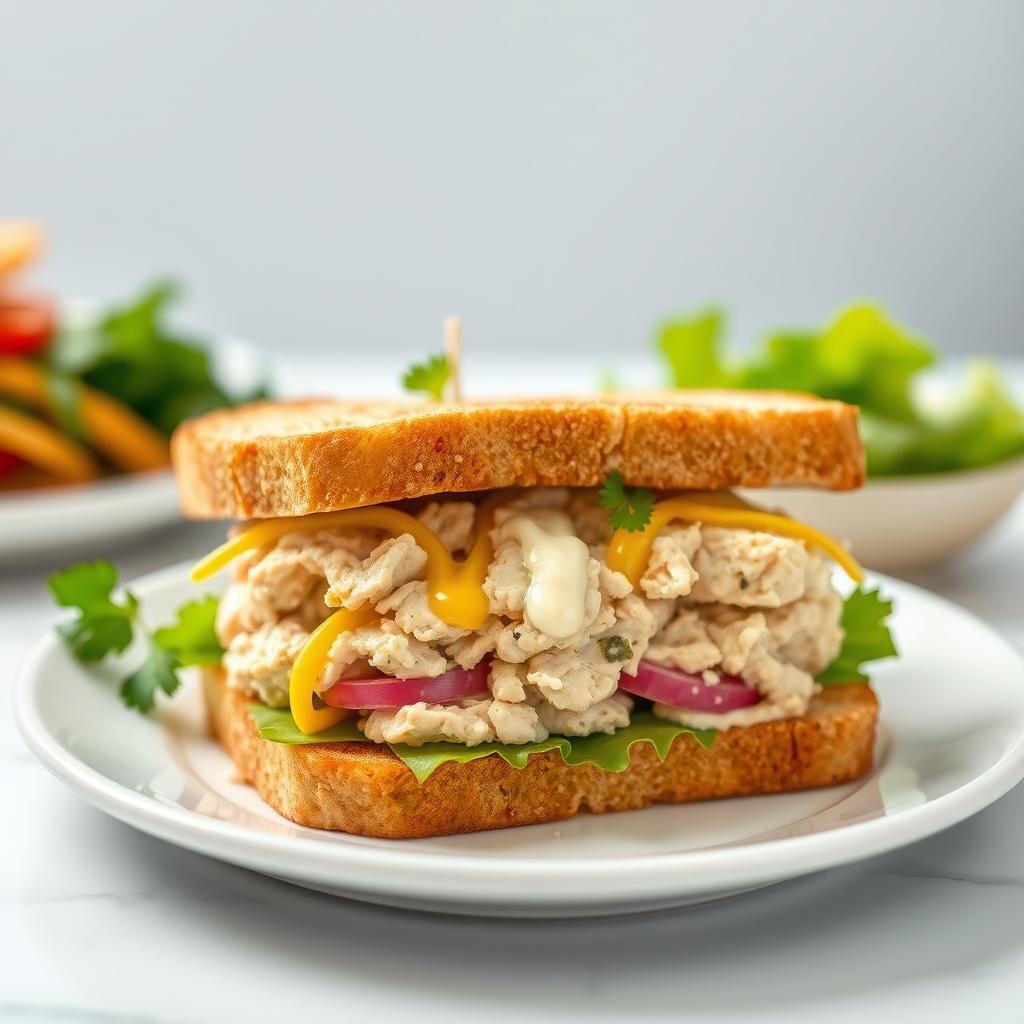 Zesty Tuna Melt Sandwich Zesty Tuna Melt Sandwich