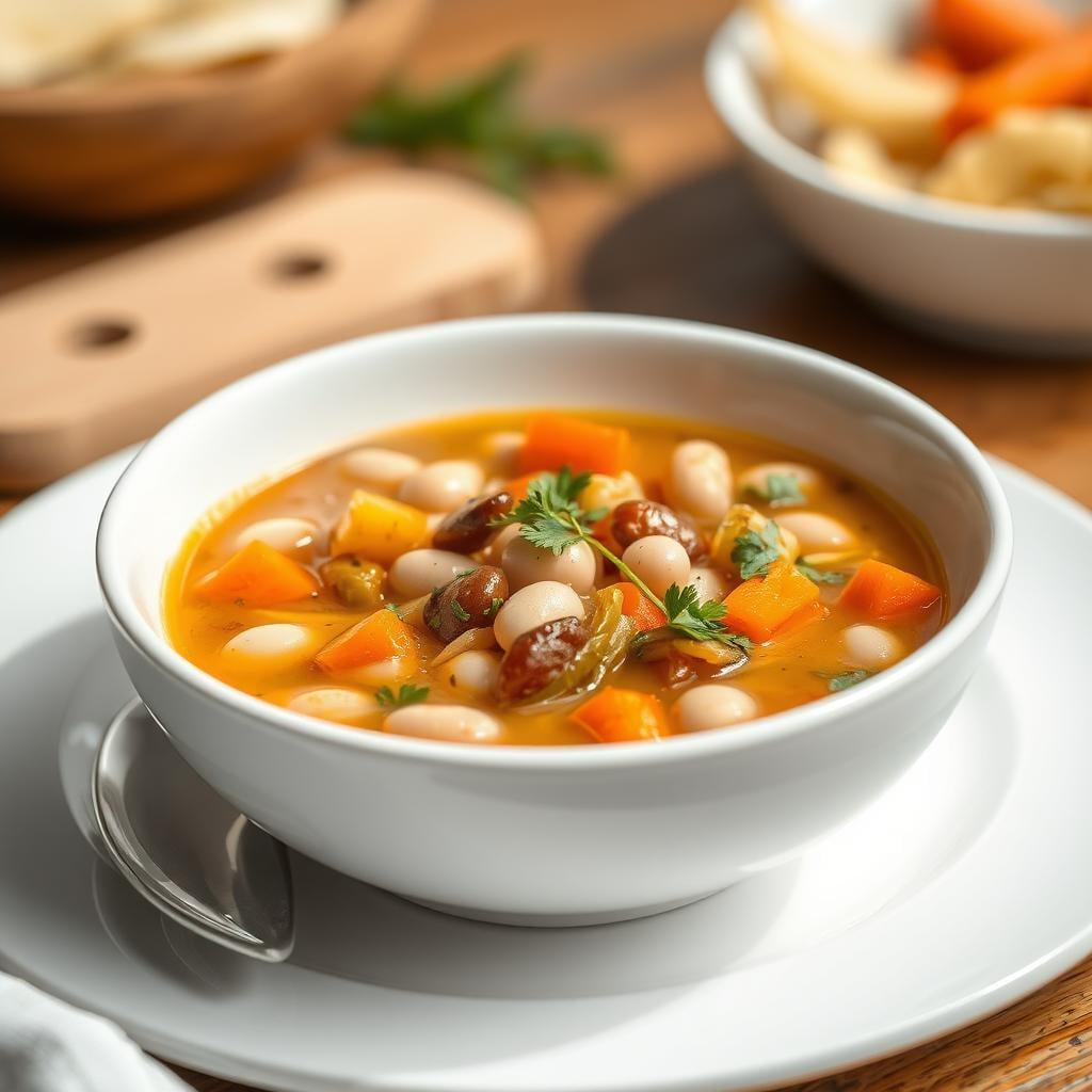 Tuscan White Bean and Vegetable Soup Tuscan White Bean and Vegetable Soup