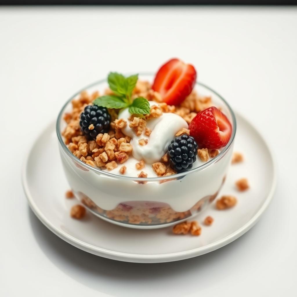 Yogurt and Granola Parfait Yogurt and Granola Parfait
