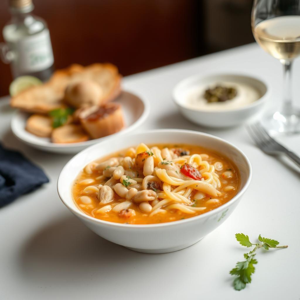 Italian Orzo Soup with White Beans Italian Orzo Soup with White Beans