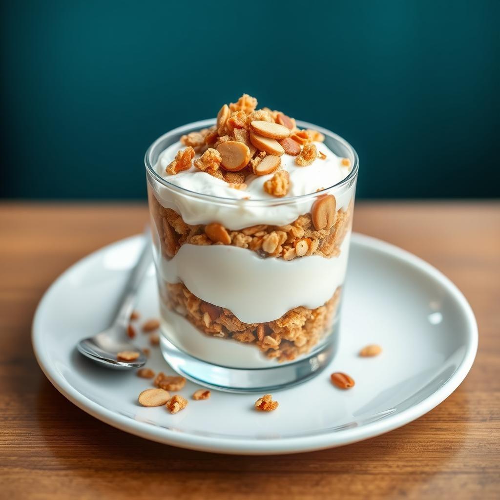 Greek Yogurt Parfait with Honey-Toasted Granola Greek Yogurt Parfait with Honey-Toasted Granola