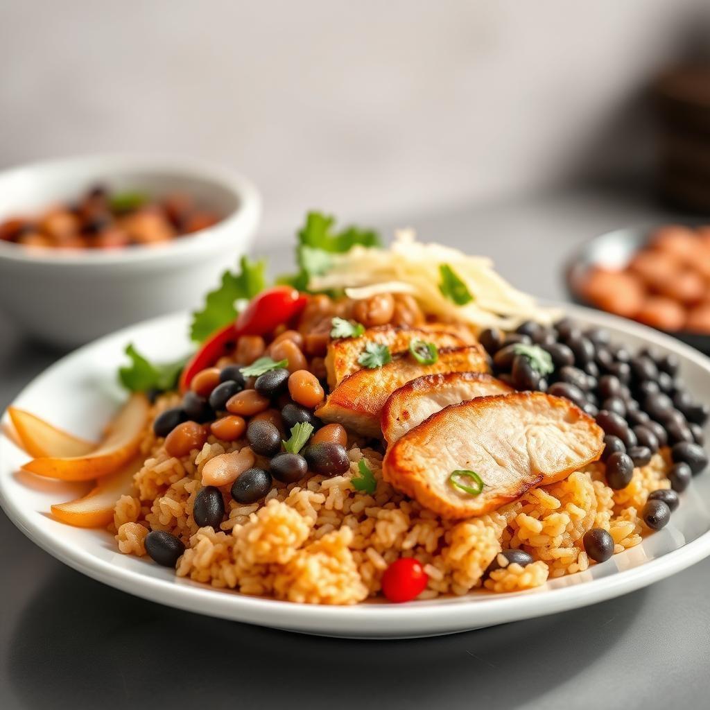 Hearty Bean and Veggie Burrito Bowl Hearty Bean and Veggie Burrito Bowl