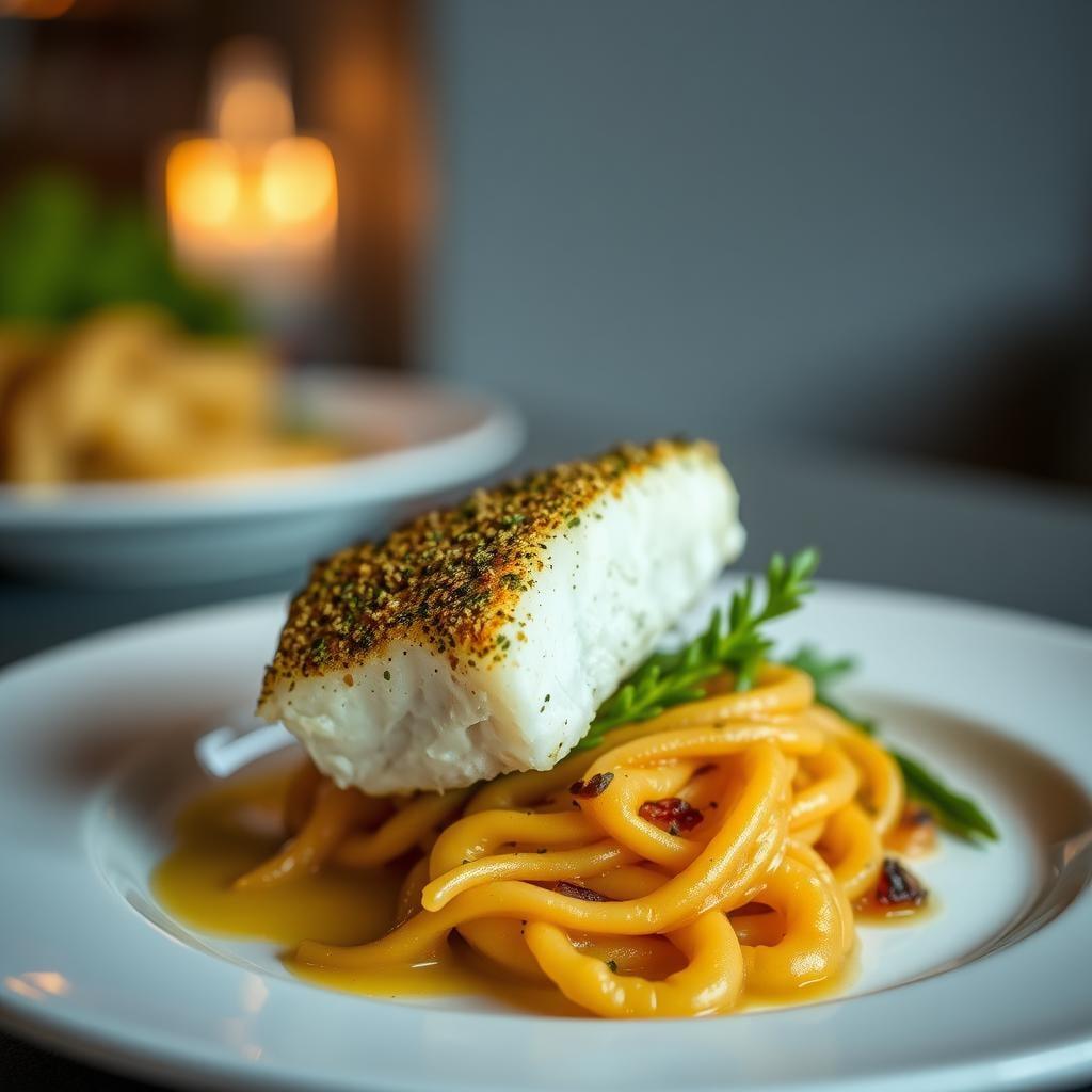 Herb-Crusted Baked Cod Herb-Crusted Baked Cod