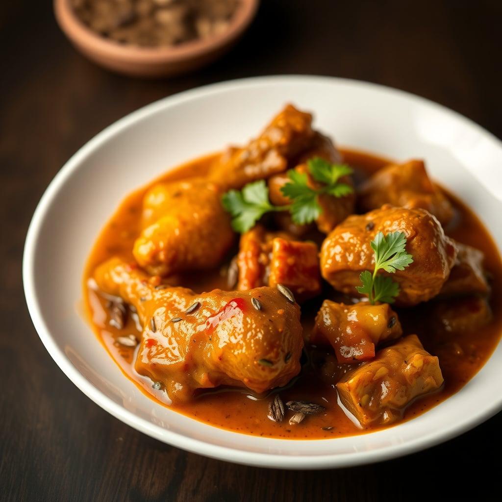 Sri Lankan Black Pepper Chicken Curry with Roasted Spice Blend Sri Lankan Black Pepper Chicken Curry with Roasted Spice Blend