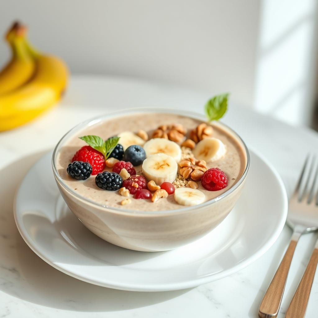 Banana Walnut Smoothie Bowl