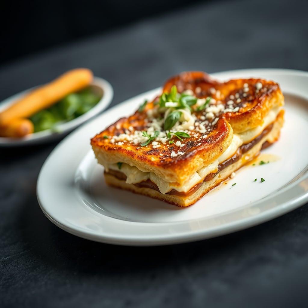 Savory French Toast Breakfast Strata with Herbs & Cheese Savory French Toast Breakfast Strata with Herbs & Cheese