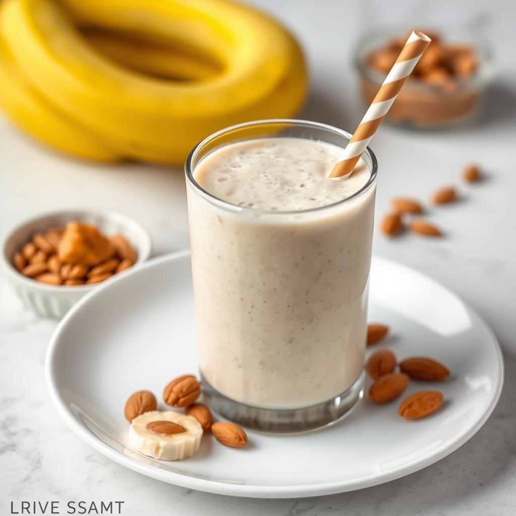 Banana Nut Protein Smoothie