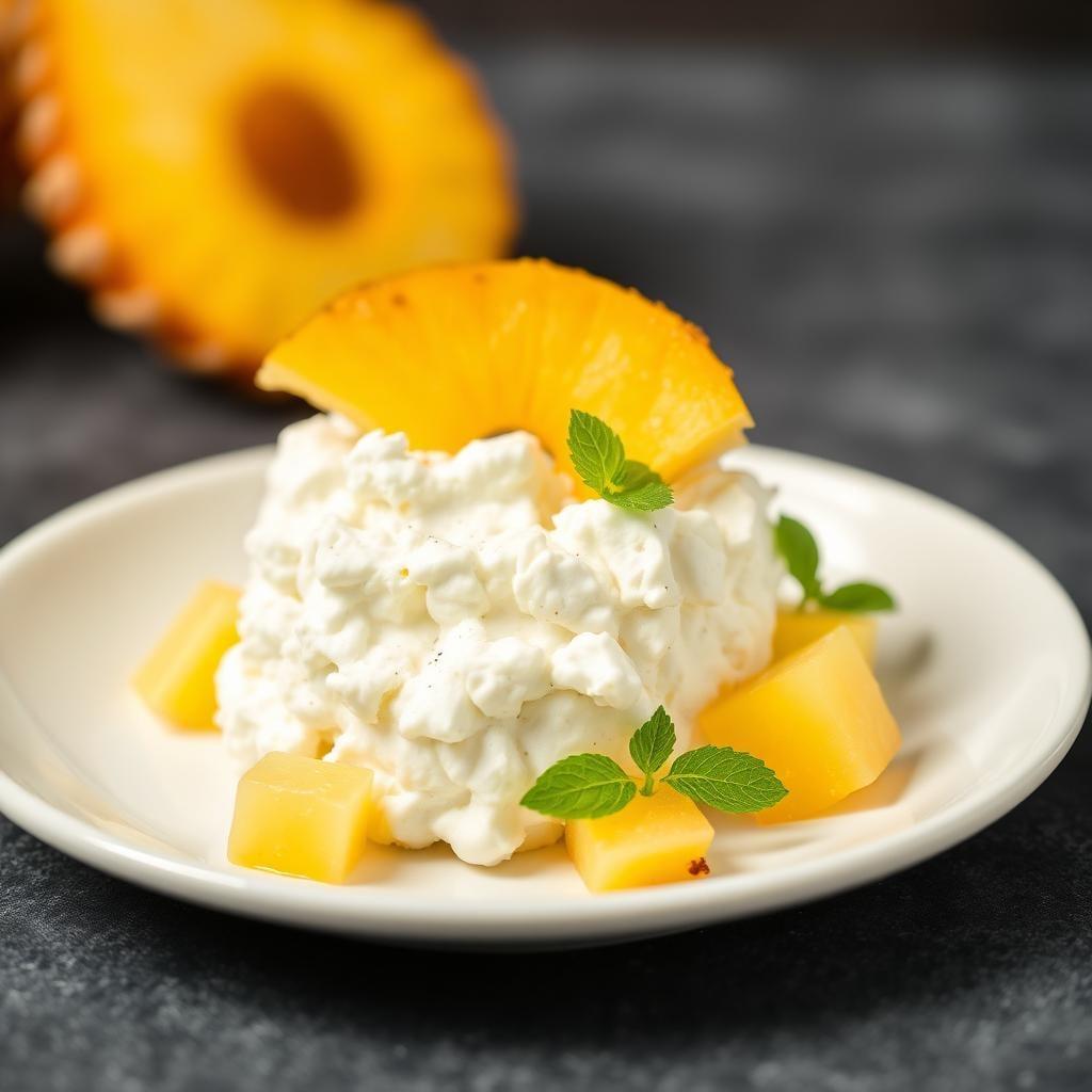 Cottage Cheese with Pineapple Cottage Cheese with Pineapple