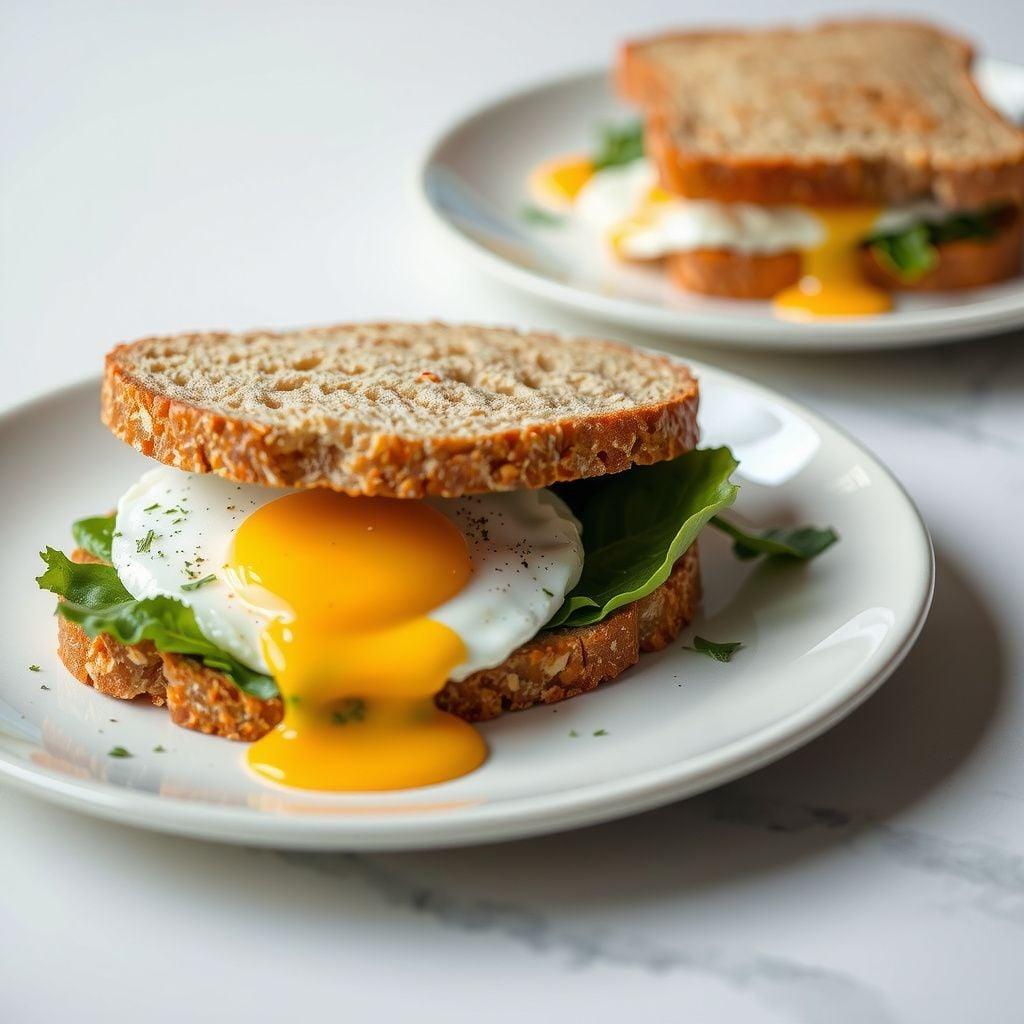 Classic Egg & Cress Sandwiches on Wholewheat Classic Egg & Cress Sandwiches on Wholewheat