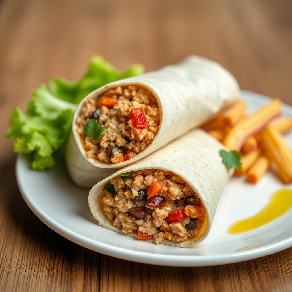 Hearty Ground Turkey Wrap Hearty Ground Turkey Wrap