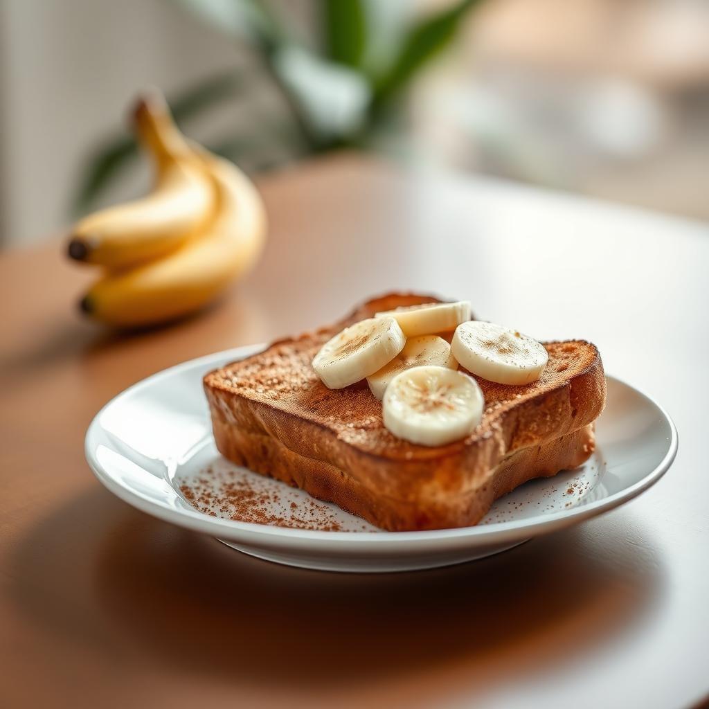 Cinnamon Sugar Toast with Banana Cinnamon Sugar Toast with Banana