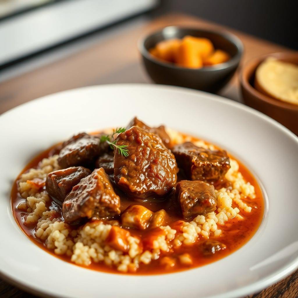 Moroccan Lamb Stew with Couscous Moroccan Lamb Stew with Couscous