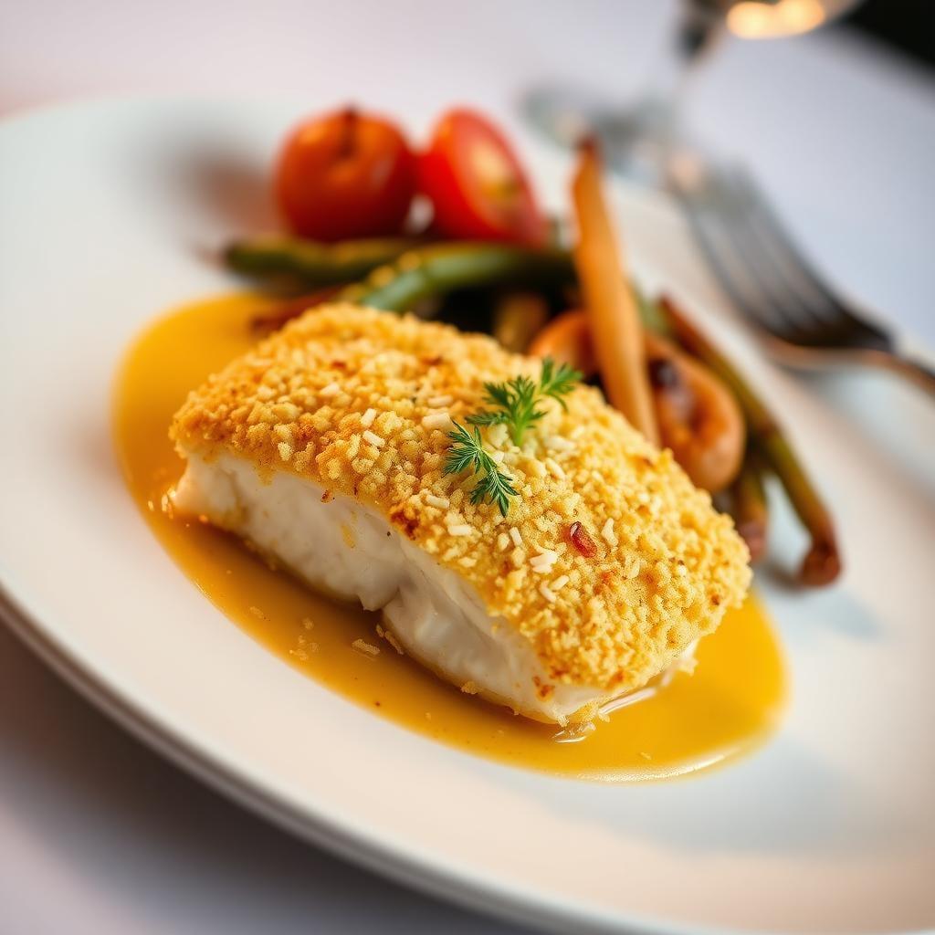 Baked Parmesan Crusted Cod