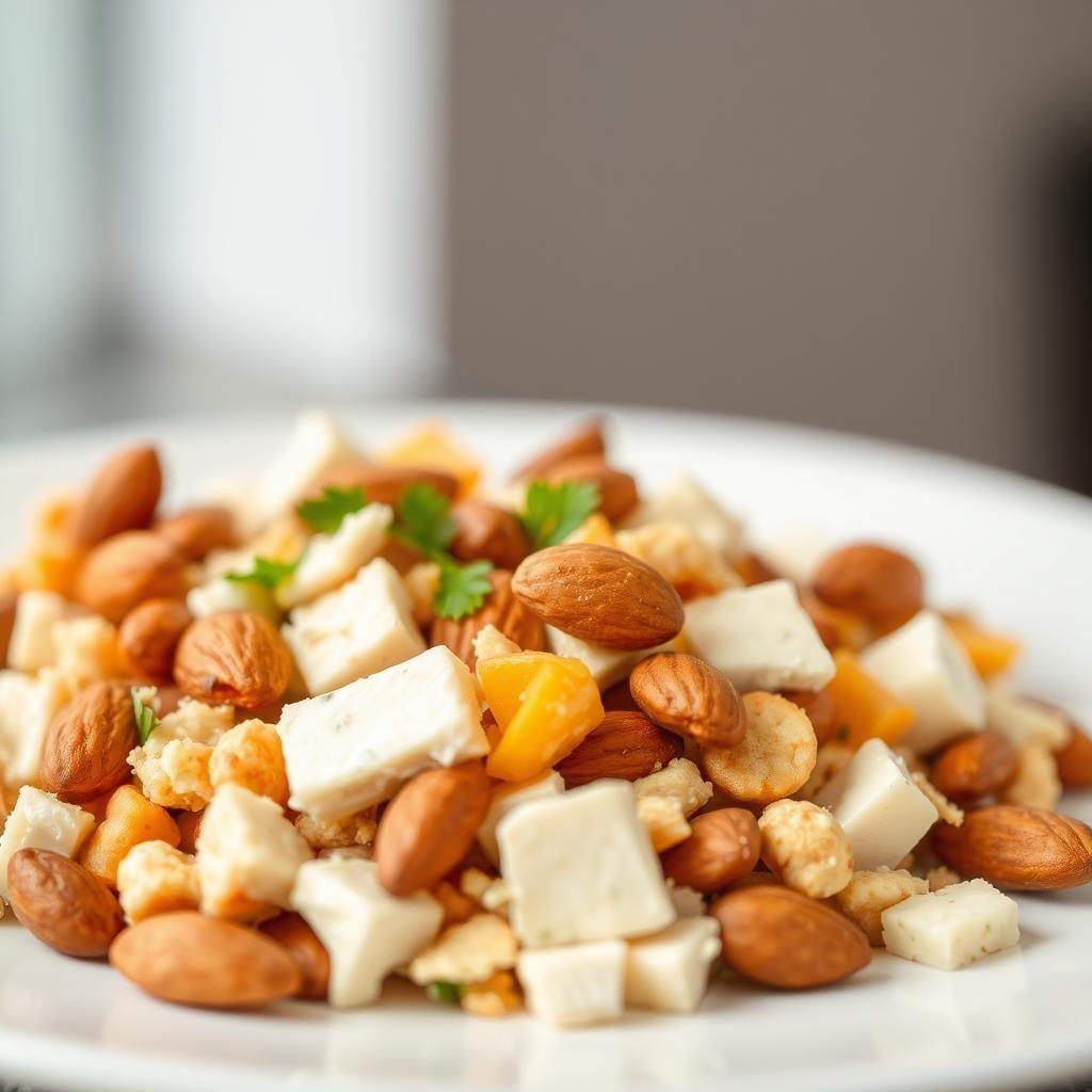 Savory Cheese and Nut Mix Savory Cheese and Nut Mix
