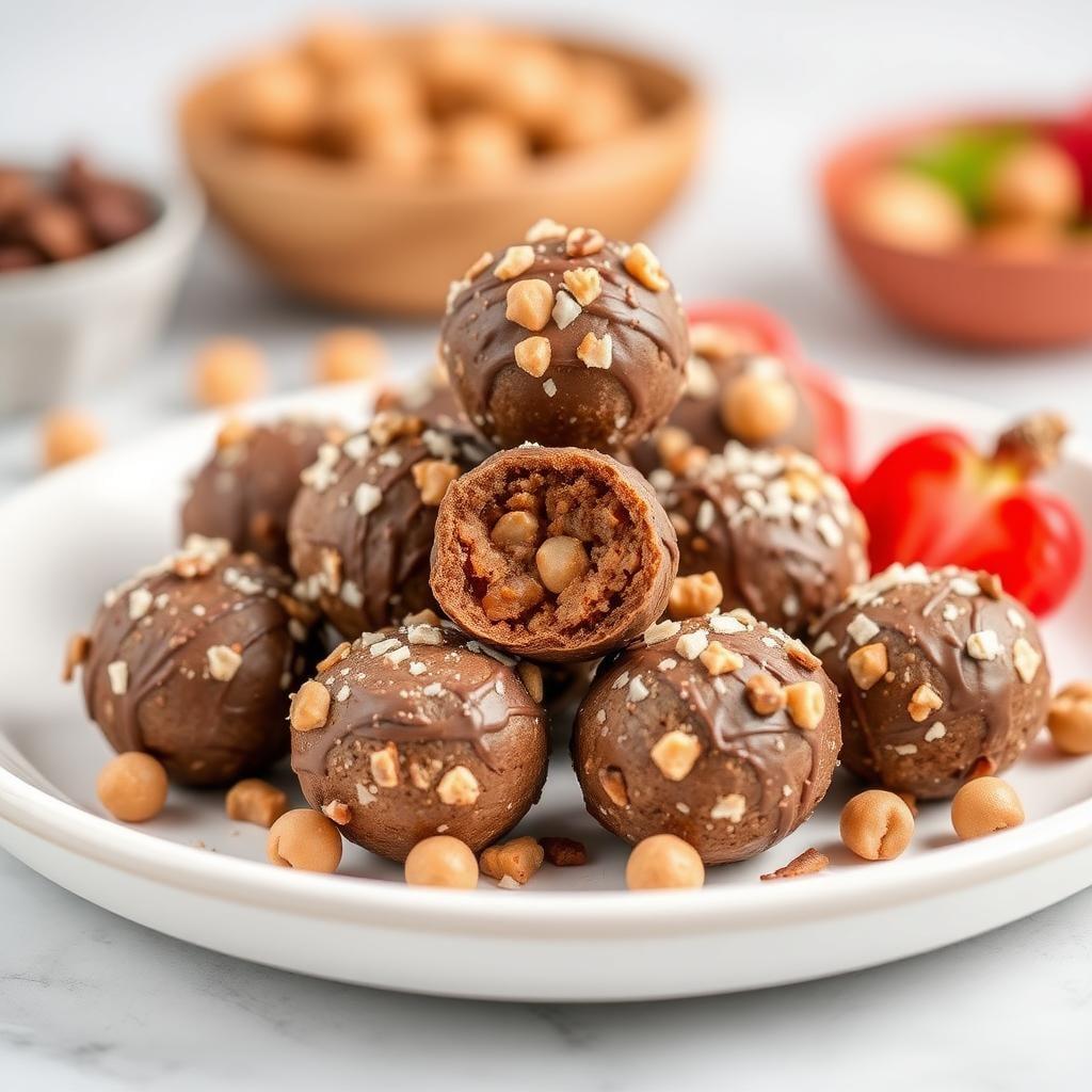 Chocolate Hazelnut Energy Bites