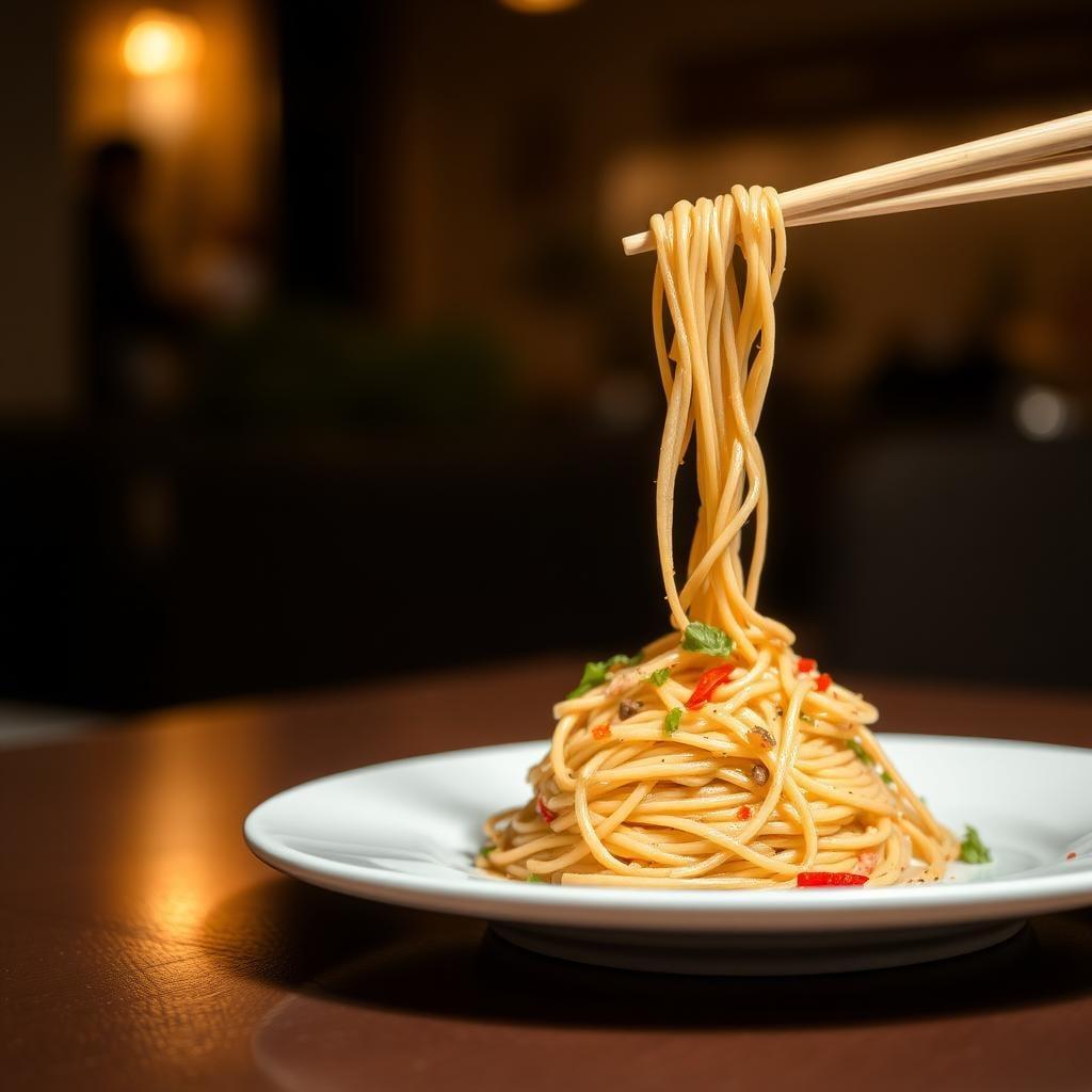 Asian-Inspired Sesame Ginger Noodle Salad Asian-Inspired Sesame Ginger Noodle Salad
