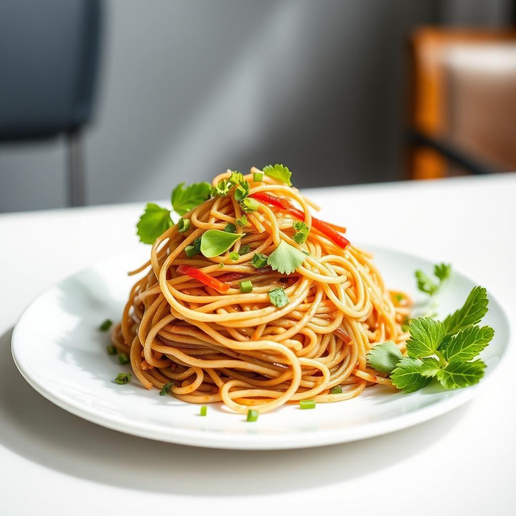 Asian-Inspired Sesame Soba Noodle Salad
