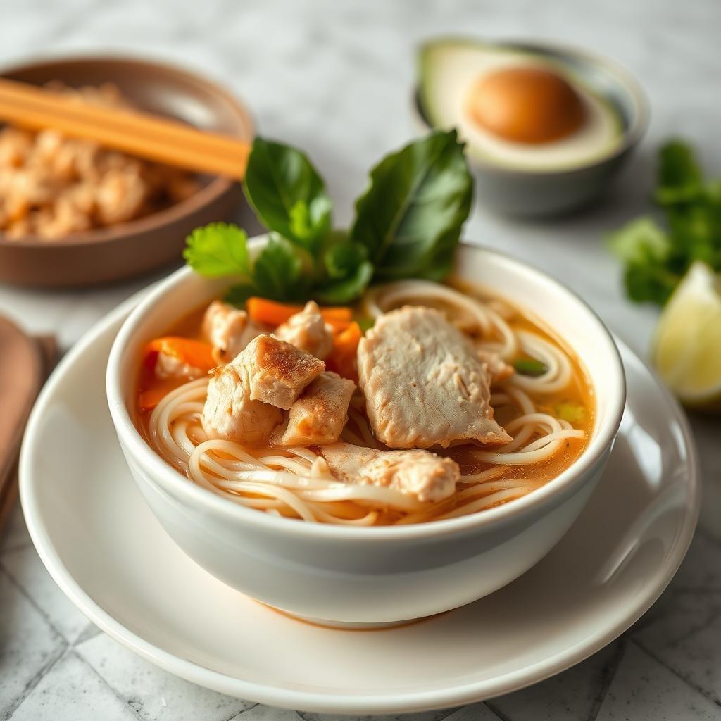 Thai-Inspired Chicken Noodle Soup Thai-Inspired Chicken Noodle Soup