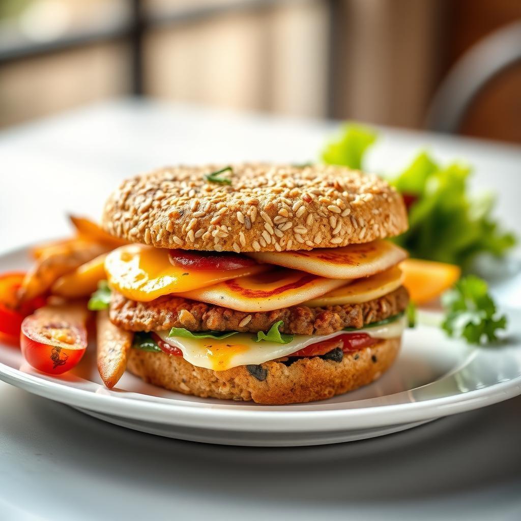 Hearty Multigrain Breakfast Sandwich Hearty Multigrain Breakfast Sandwich