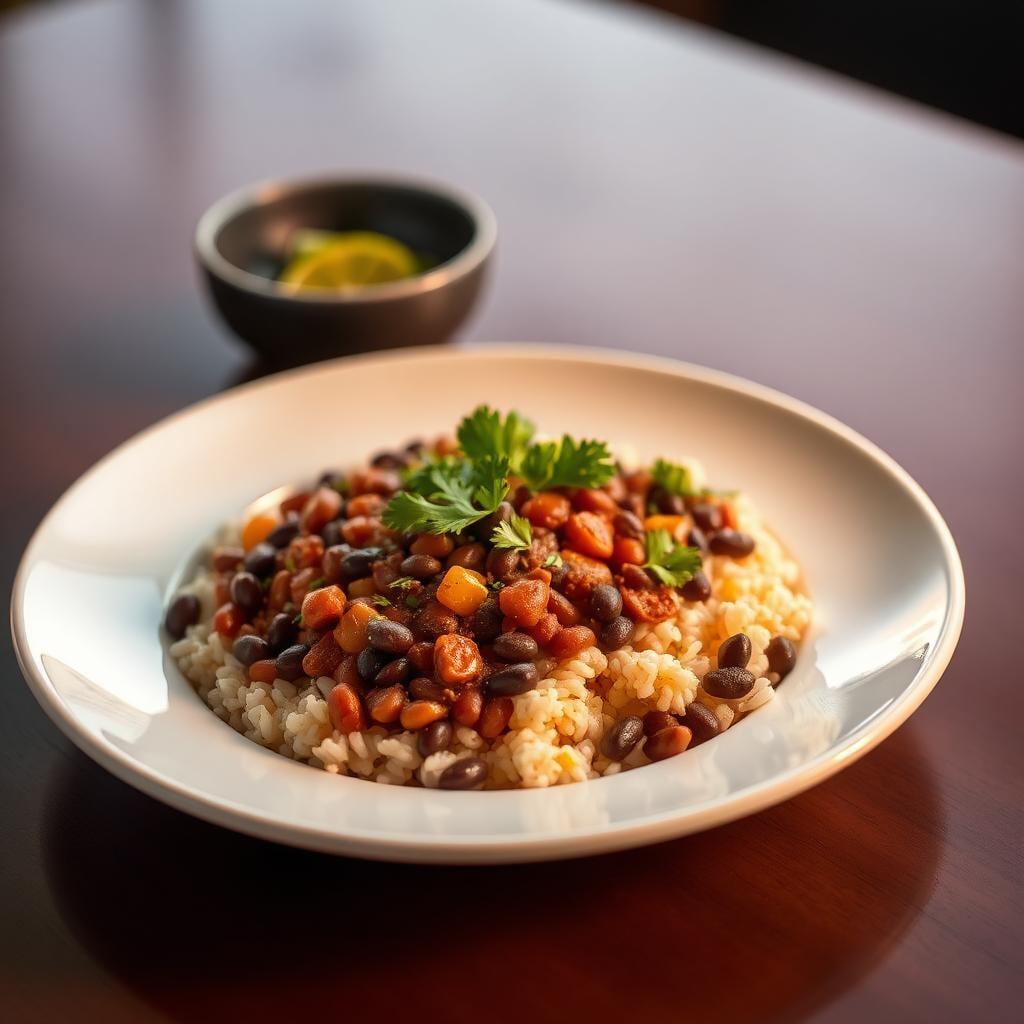 Easy Mexican Bean & Rice Bowl Easy Mexican Bean & Rice Bowl
