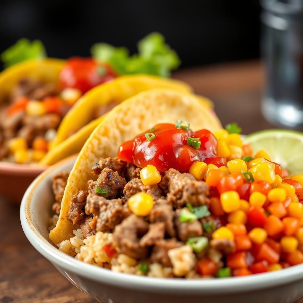 Leftover Beef Taco Bowls Leftover Beef Taco Bowls