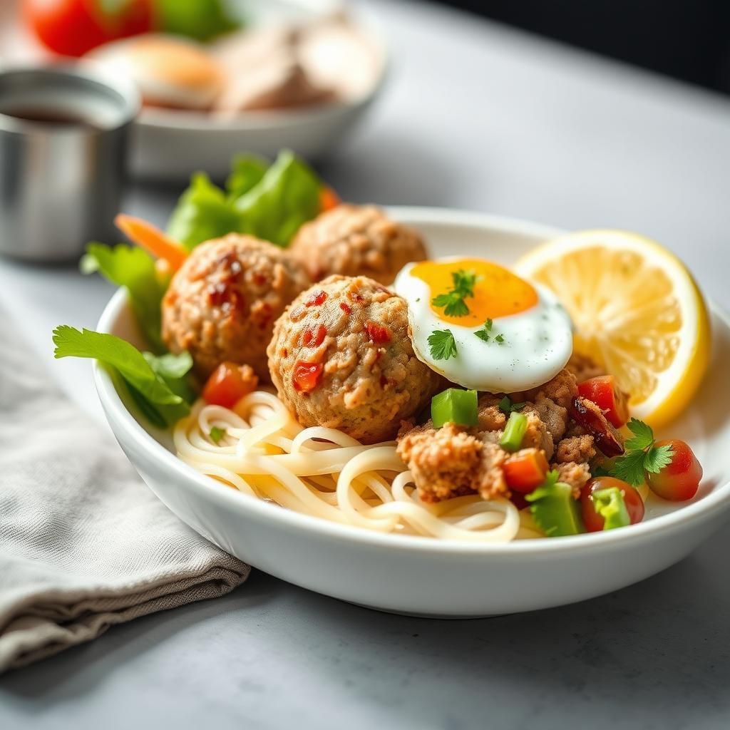 Homestyle Turkey Meatball Bowl Homestyle Turkey Meatball Bowl
