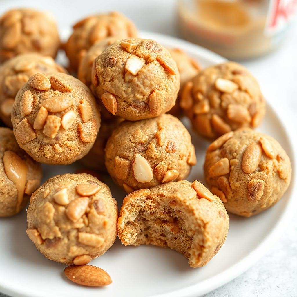 Almond Butter Protein Energy Bites