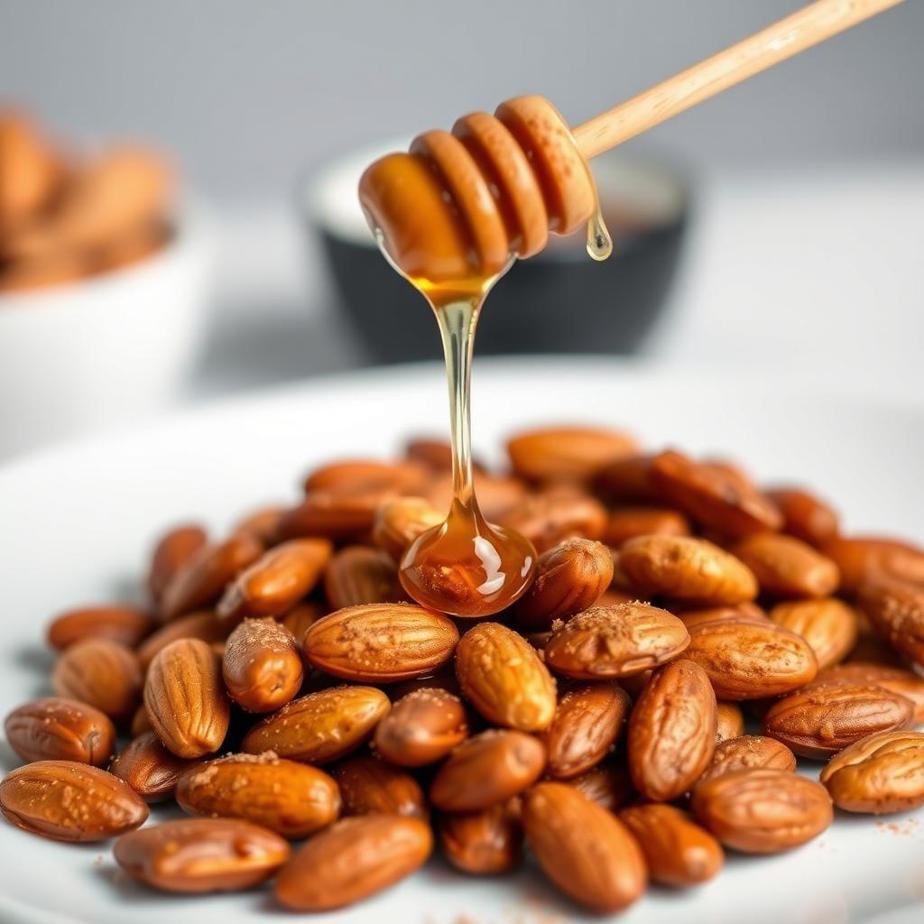 Honey Cinnamon Roasted Almonds Honey Cinnamon Roasted Almonds
