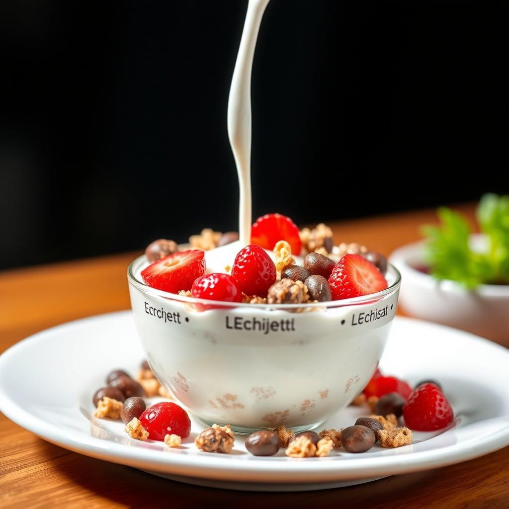 Quick Cold Cereal with Chia & Milk Quick Cold Cereal with Chia & Milk