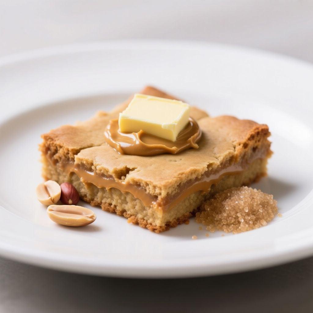 One-Bowl Peanut Butter Blondies One-Bowl Peanut Butter Blondies