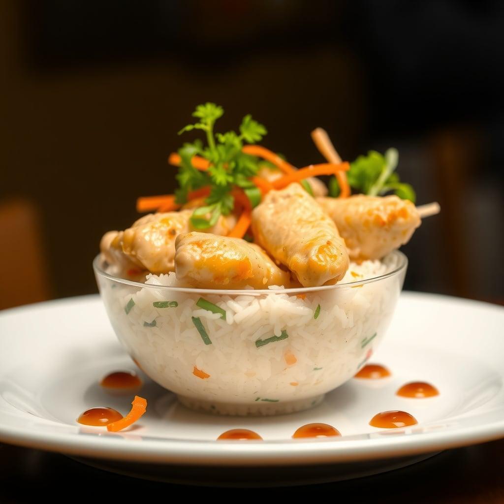 Build-Your-Own Asian Chicken Rice Bowl Build-Your-Own Asian Chicken Rice Bowl