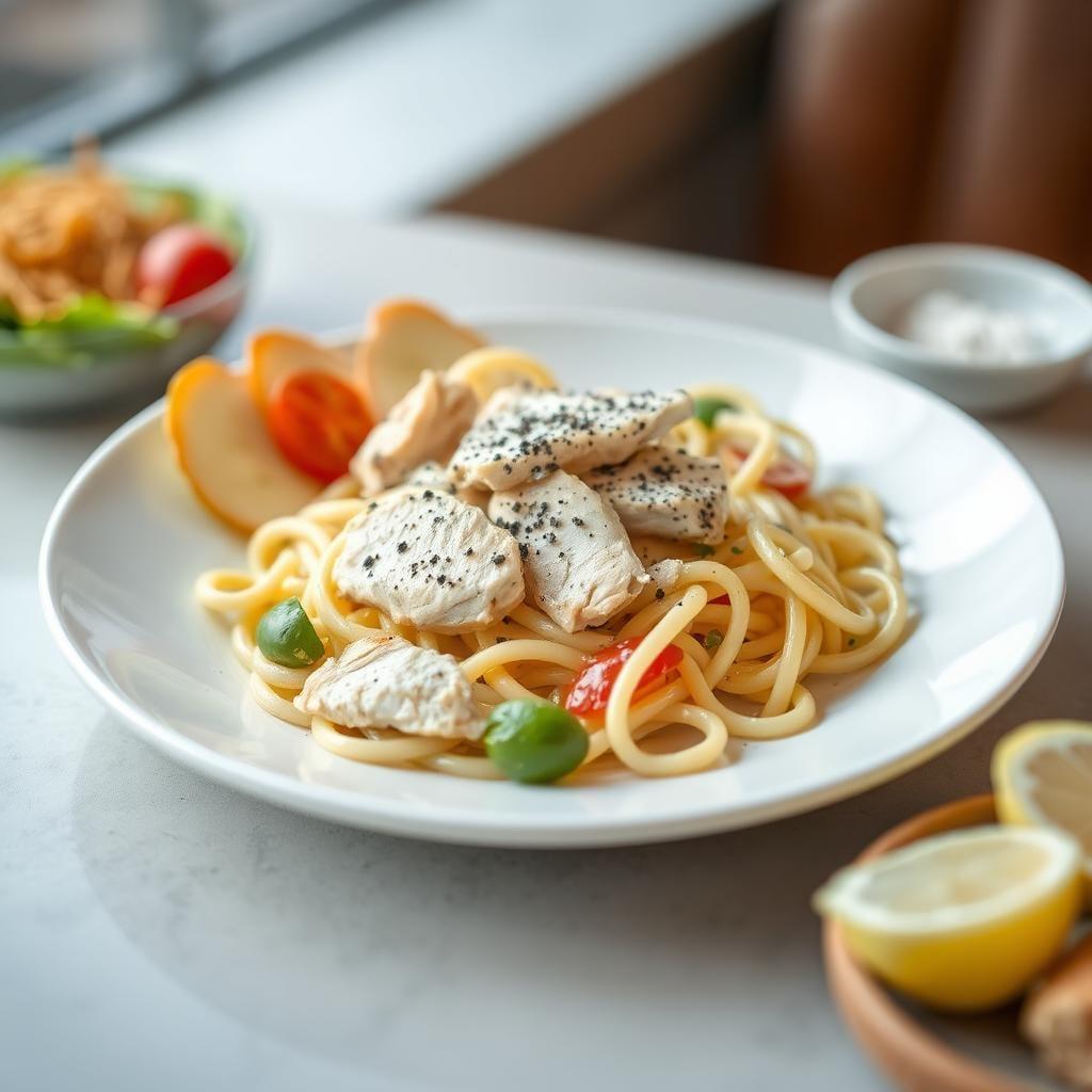 Chicken Caesar Pasta Salad