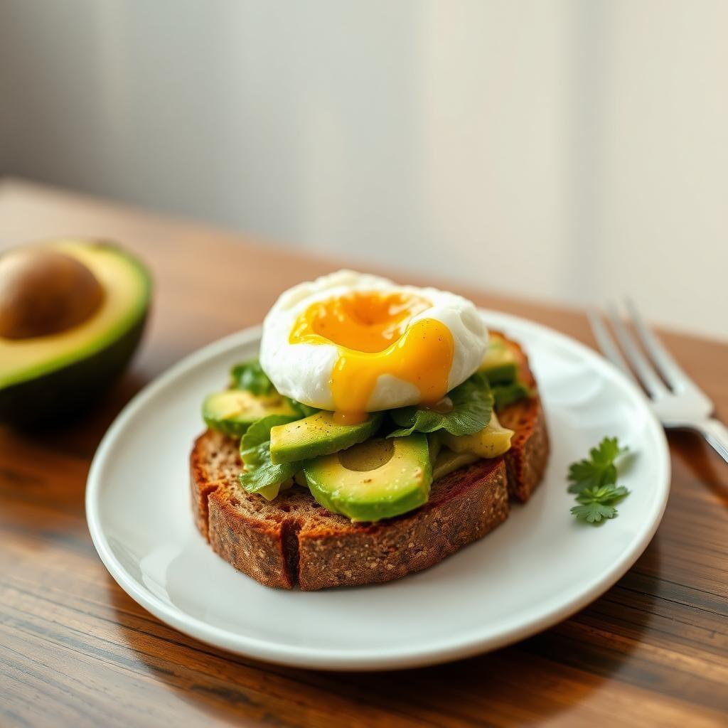 Avocado Toast with Poached Egg