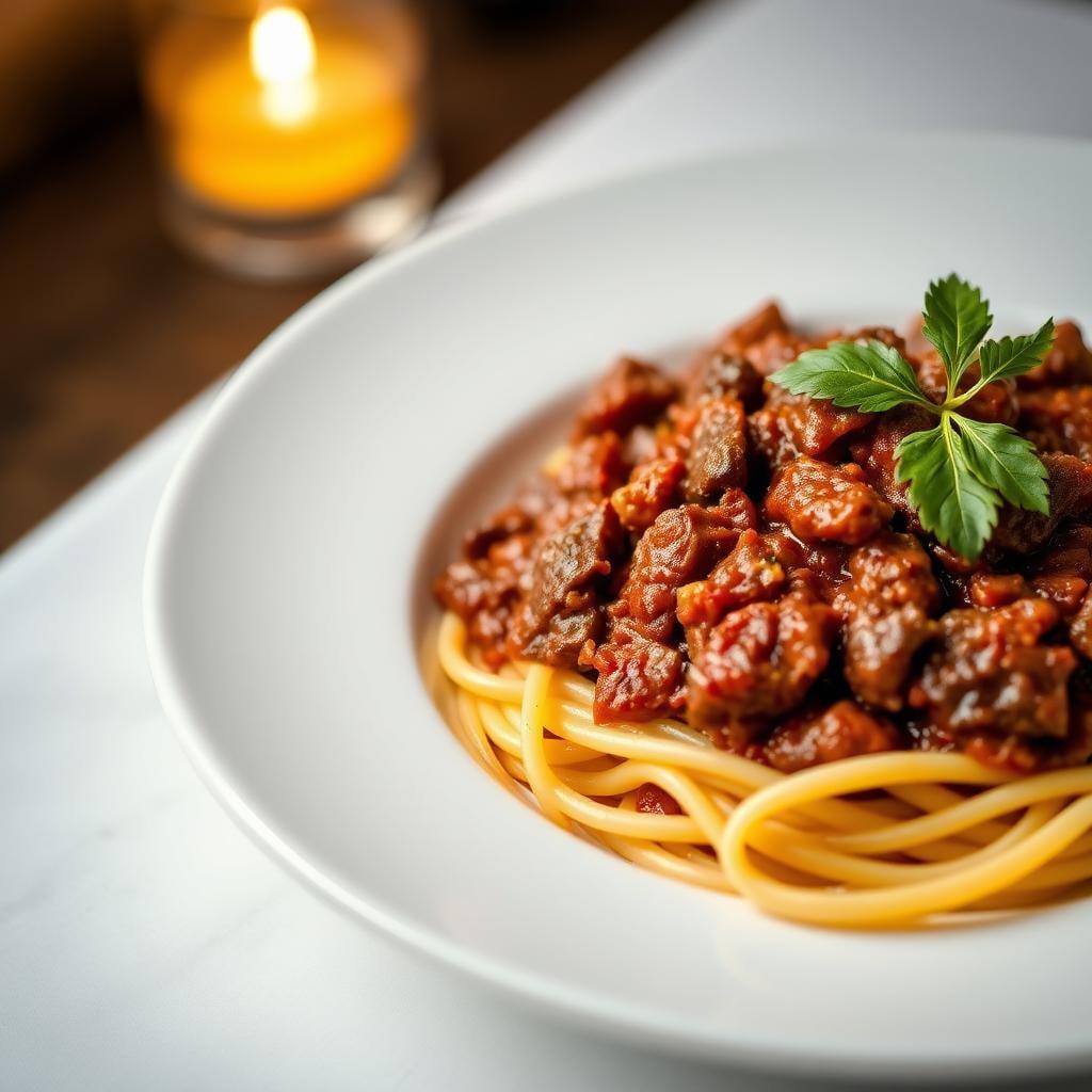 Slow-Cooked Beef Ragu with Pappardelle Slow-Cooked Beef Ragu with Pappardelle