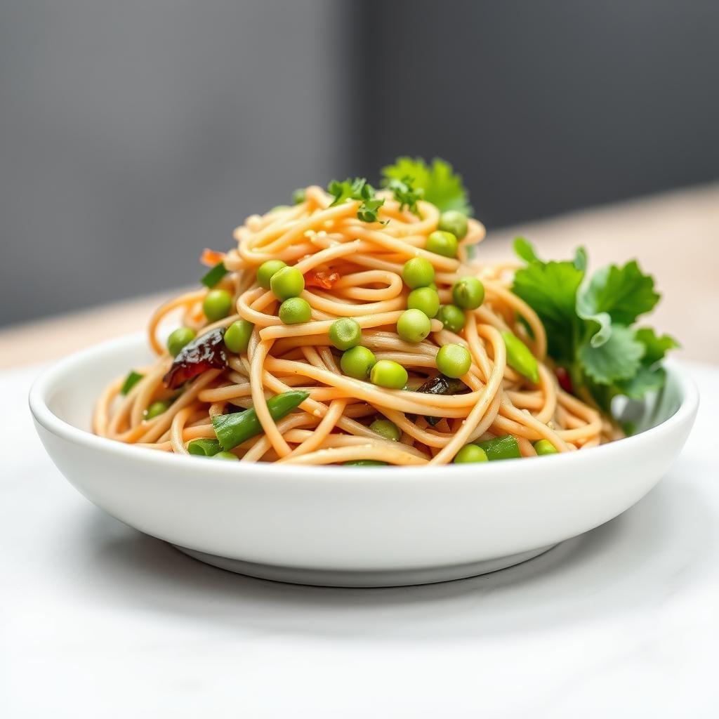 Japanese-Inspired Soba Noodle Salad with Edamame Japanese-Inspired Soba Noodle Salad with Edamame