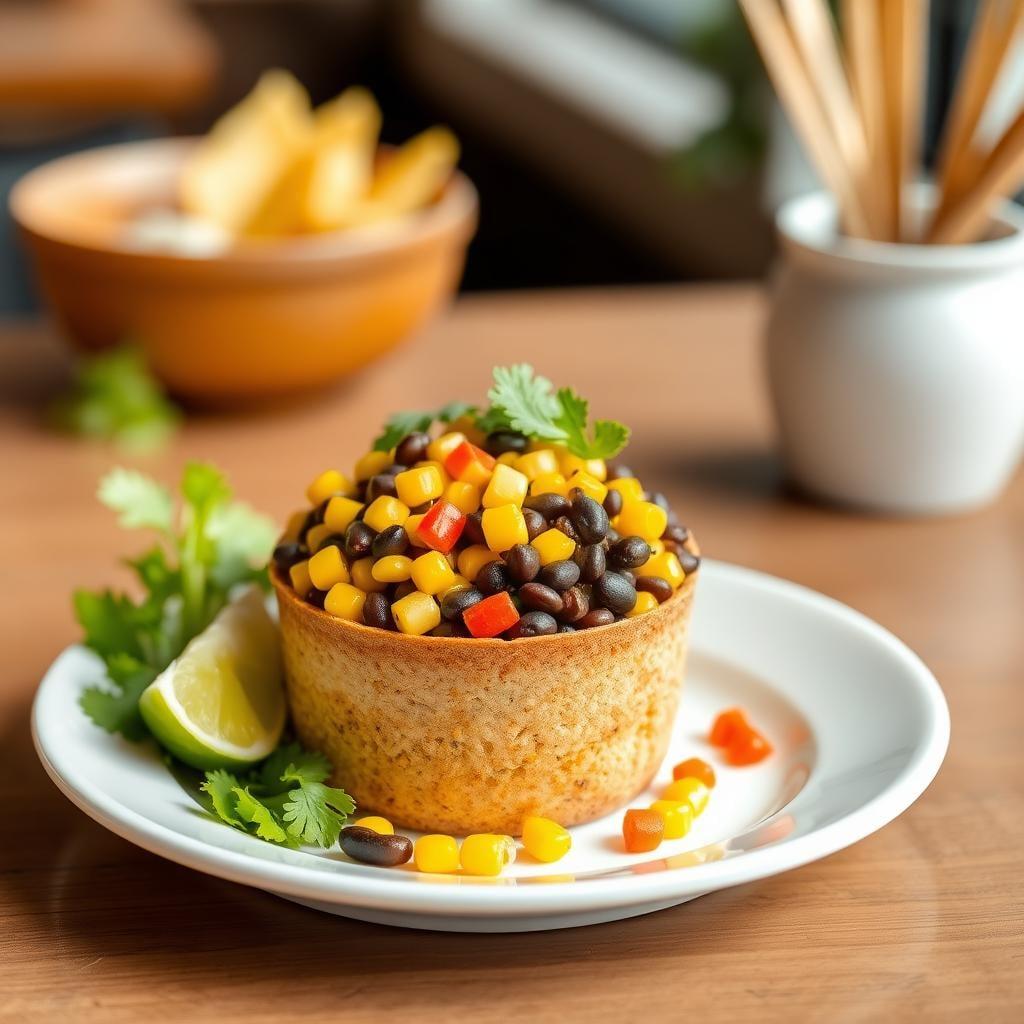 Black Bean & Corn Taco Bowl