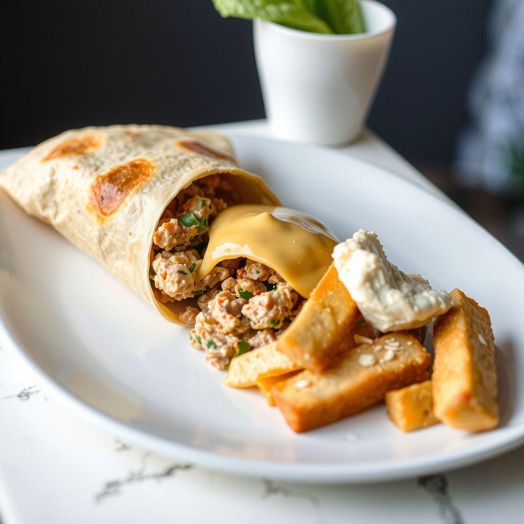 Savory Turkey & Cheddar Wraps Savory Turkey & Cheddar Wraps