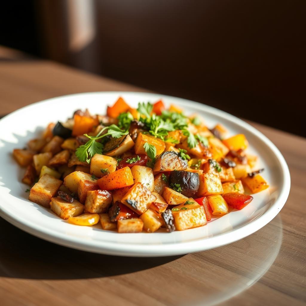 Herb-Roasted Vegetable Breakfast Hash Herb-Roasted Vegetable Breakfast Hash